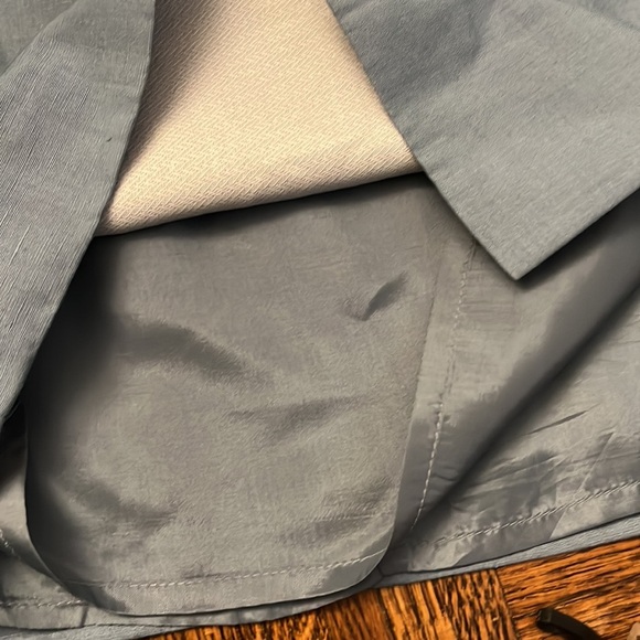 Carriere Blue Linen Mini Skirt - Picture 10 of 10